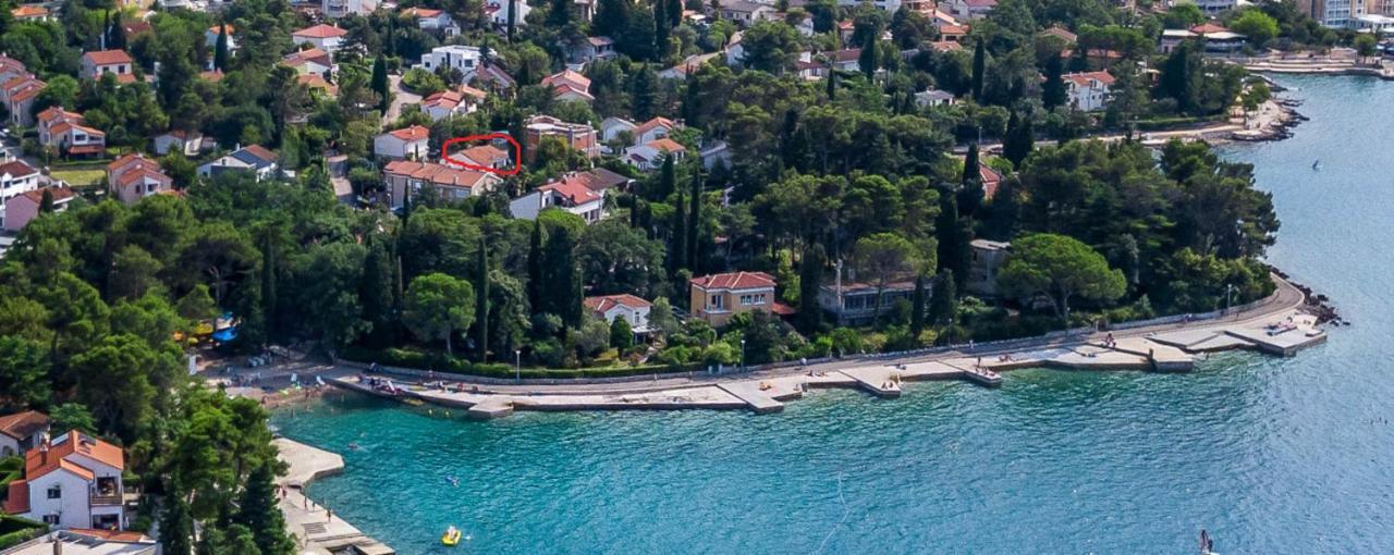Apartment Aquamarin, Blizu Mora S Pogledom Na More, Za Do 6 Osoba Malinska Dış mekan fotoğraf